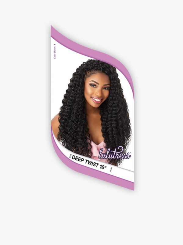 SENSATIONNEL LULUTRESS CROCHET BRAID 18" - DEEP TWIST - Image 5