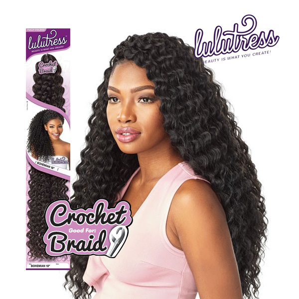 SENSATIONNEL LULUTRESS CROCHET BRAID 12 - DEEP WAVE - Canada wide beauty  supply online store for wigs, braids, weaves, extensions, cosmetics, beauty  applinaces, and beauty cares