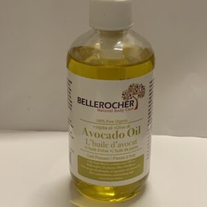 Bellerocher 100% Pure Organic +Jojoba Oil + Avocado Olive Oil 8oz