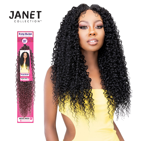 Janet Collection REMY ILLUSION NATURAL WATER WAVE 20″ - Canada wide beauty  supply online store for wigs, braids, weaves, extensions, cosmetics, beauty  applinaces, and beauty cares