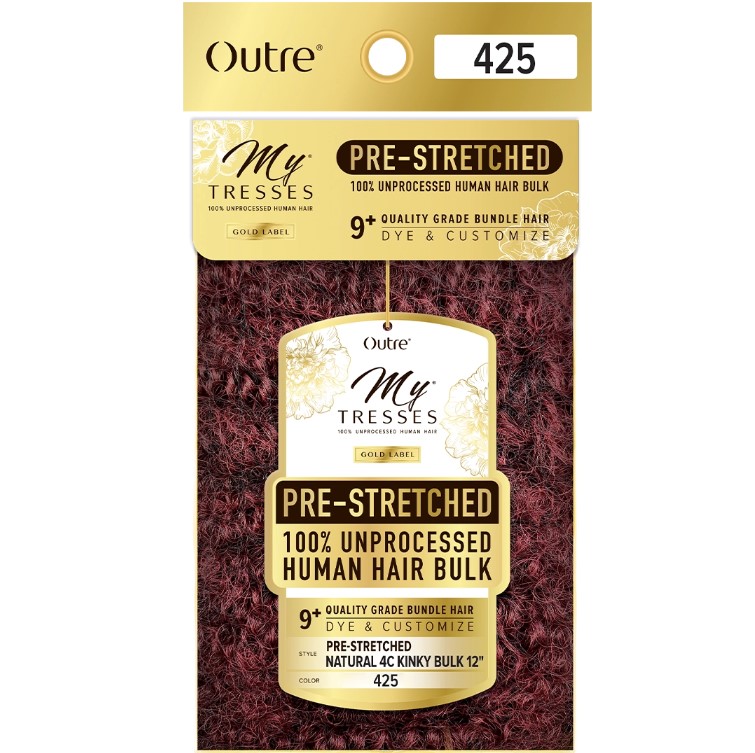 Outre BULK MYTRESSES GOLD LABEL BRAIDS PRE-STRETCHED NATURAL 4C KINKY BULK  12 - Canada wide beauty supply online store for wigs, braids, weaves,  extensions, cosmetics, beauty applinaces, and beauty cares