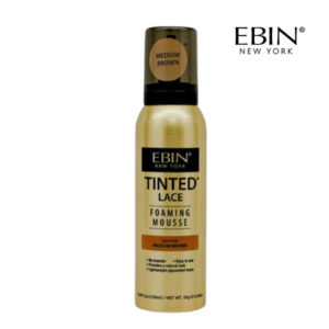 EBIN NEW YORK TINTED LACE FOAMING MOUSSE - MEDIUM BROWN 3.38oz