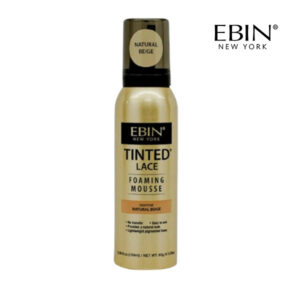 EBIN NEW YORK TINTED LACE FOAMING MOUSSE - NATURAL BEIGE 3.38oz