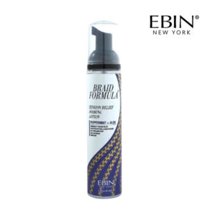 EBIN NEW YORK BRAID FORMULA TENSION RELIEF FOAMING LOTION - PEPPERMINT 8.5 OZ/250 ML