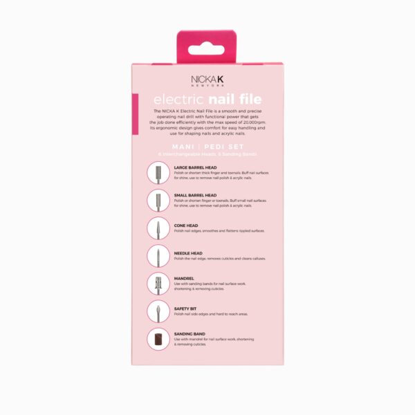 NICKA K Electric Nail File - Image 4