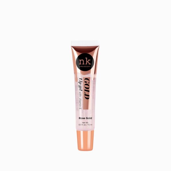 NICKA K Gold Lip Gel - Rose Gold - Image 3