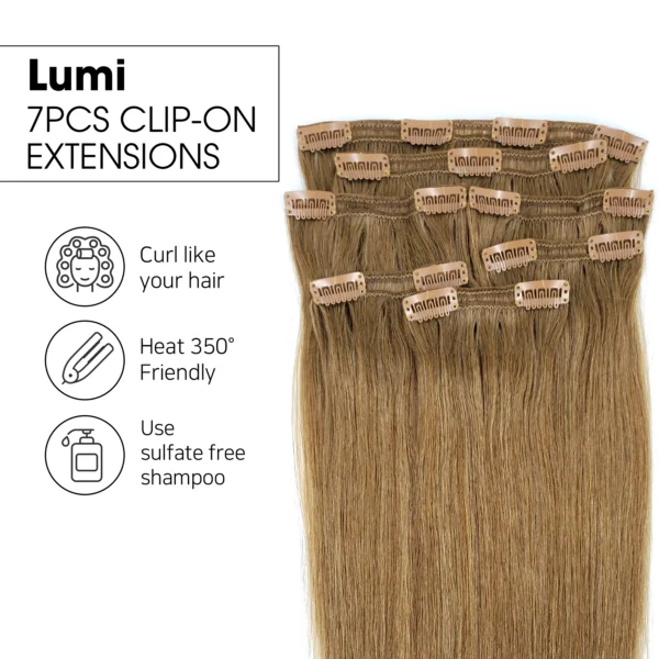 Hair Couture LUMI 7PCS CLIP-IN 18" - Image 7