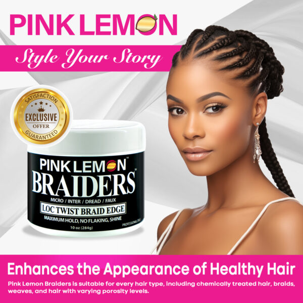 BELLATIQUE PINK LEMON BRAIDERS - 10 OZ - Image 7