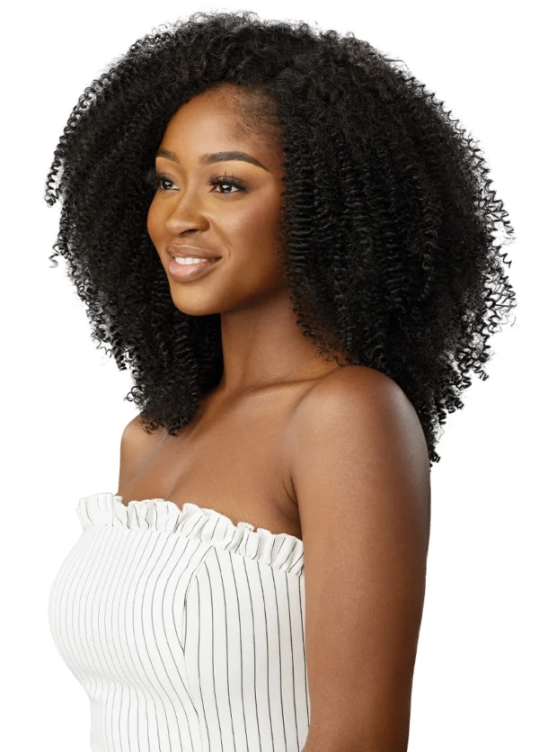 OUTRE BIG BEAUTIFUL HAIR CLIP-IN 9PCS - SPRINGY AFRO 10" - Image 3