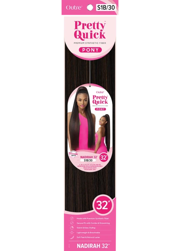 OUTRE PRETTY QUICK - PONY - NADIRAH 32" - Image 7