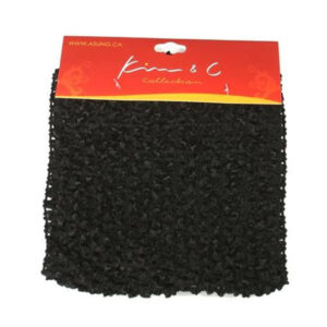 KIM & C Large Mesh Headband - Black