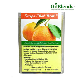 Oilblends Soaps That Heal Natural Skin Brightening Face Bar - Vitamin C