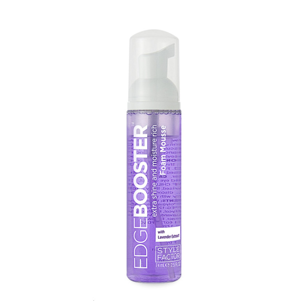 STYLE FACTOR EDGE BOOSTER EXTRA SHINE & MOISTURE RICH FOAM MOUSSE 2.5oz