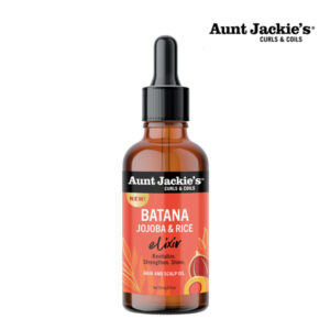 Aunt Jackie's Batana, Jojoba & Rice Elixir Hair and Scalp Oil Net 59 mL (2 fl.oz)