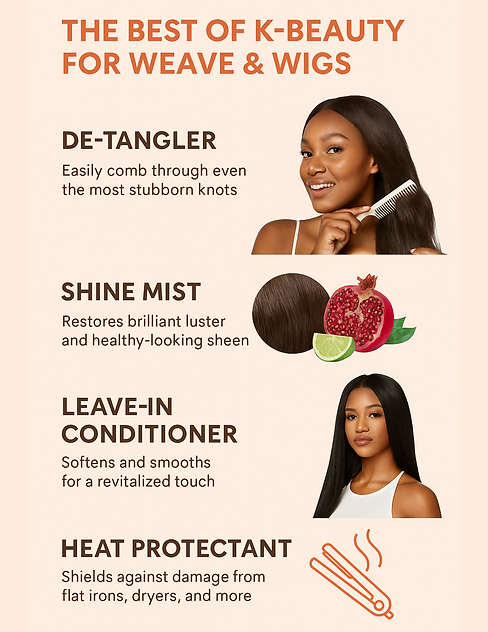 ON NATURAL WEAVE & WIG 4-in-1 Hair Enhancer - Pomegranate 10 fl.oz. - Image 9
