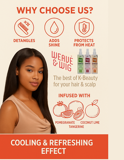 ON NATURAL WEAVE & WIG 4-in-1 Hair Enhancer - Pomegranate 10 fl.oz. - Image 3