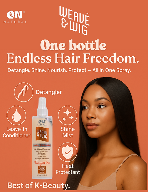 ON NATURAL WEAVE & WIG 4-in-1 Hair Enhancer - Pomegranate 10 fl.oz. - Image 5