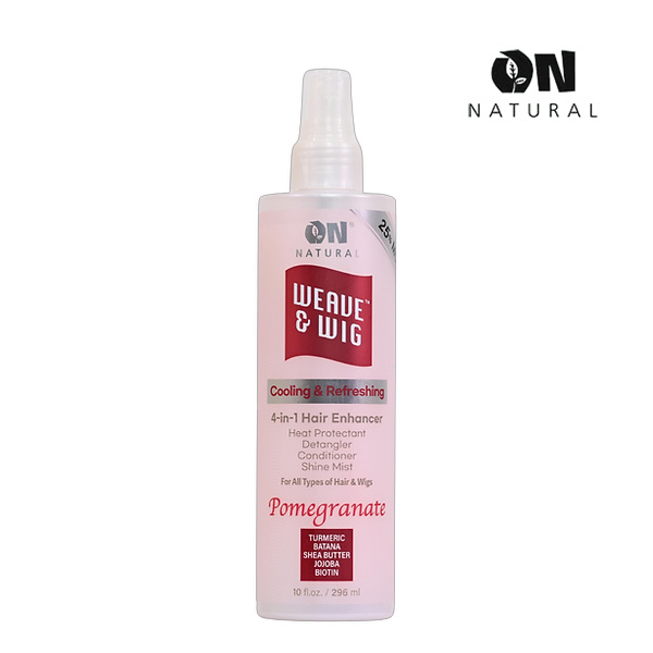 ON NATURAL WEAVE & WIG 4-in-1 Hair Enhancer - Pomegranate 10 fl.oz.