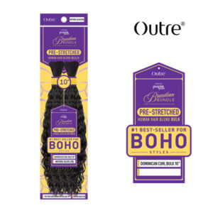 OUTRE PURPLE PACK BRAZILIAN - PRESTRETCHED DOMINICAN CURL BULK 10"