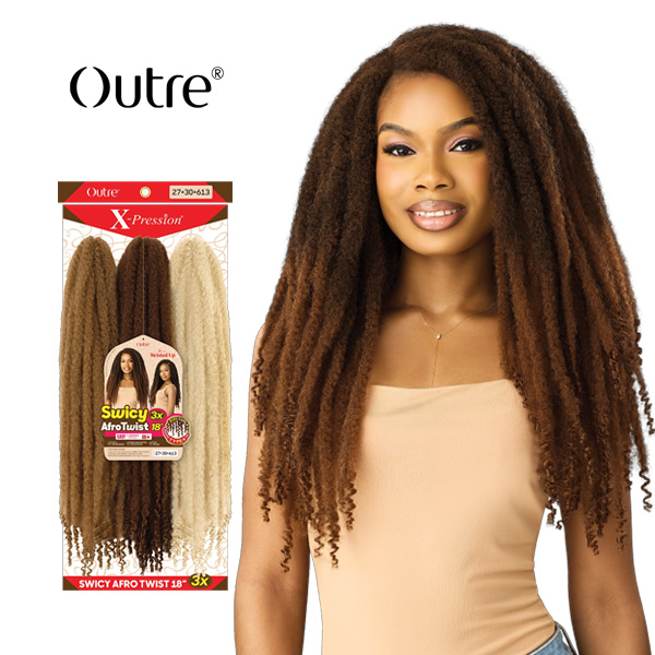 OUTRE X-PRESSION - TWISTED UP WET - SWICY AFRO TWIST 18" 3X