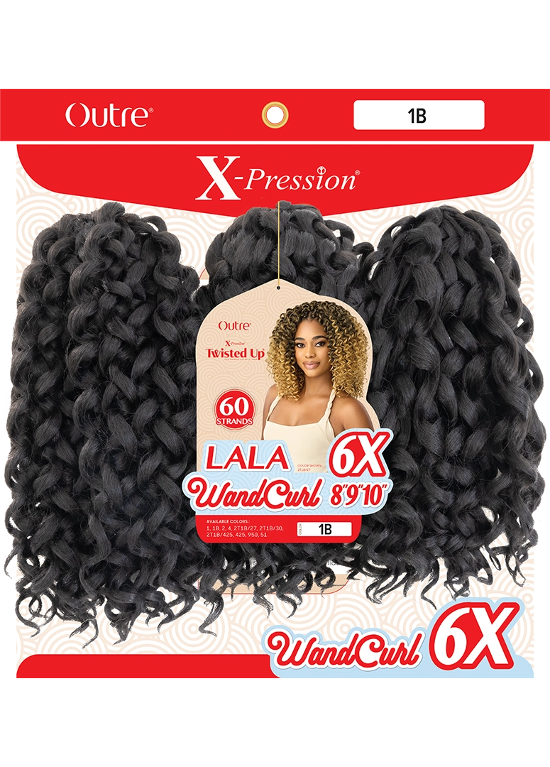 OUTRE X-PRESSION - TWISTED UP WET - LALA WANDCURL 8" 9" 10" 6X - Image 5