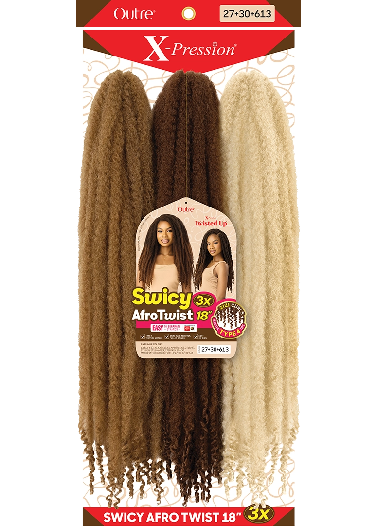 OUTRE X-PRESSION - TWISTED UP WET - SWICY AFRO TWIST 18" 3X - Image 5