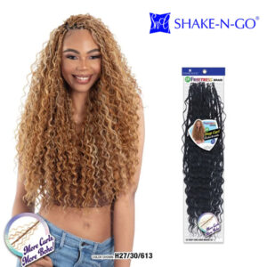 SHAKE-N-GO 3X DEEP CURL BOHO BRAIDS 22"
