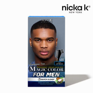 NICKA K Permanent Cream Hair Dye Magic Color for MEN