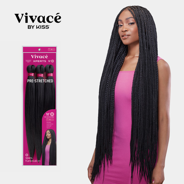 VIVACE 3X XPERT'S PRE STRETCHED BRAID 42", 52", 72"