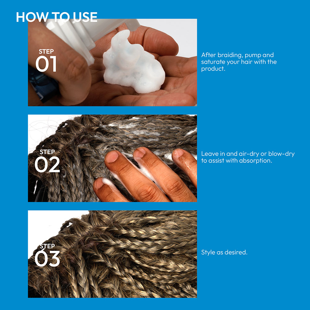 RED BY KISS Styler Fixer Foam Mousse Jamaican Black Castor Oil 2.95 oz - Image 5