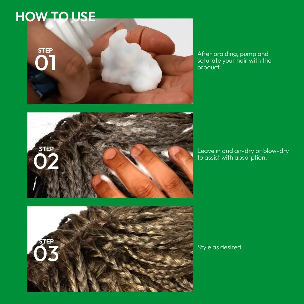 RED BY KISS Styler Fixer Foam Mousse Tea Tree Oil & Peppermint - Image 6