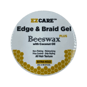 EZ CARE Edge & Braid Gel (Beeswax PLUS) (JAR)