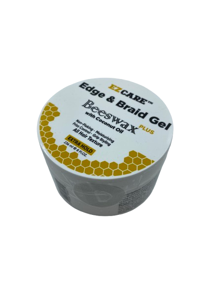 EZ CARE Edge & Braid Gel (Beeswax PLUS) (JAR) - Image 4