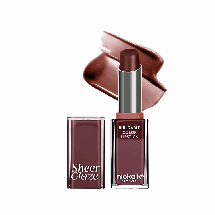 NICKA K Sheer Glaze Lipstick - Image 3