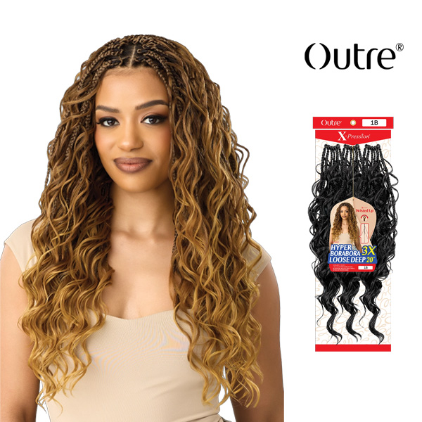 OUTRE X-PRESSION - TWISTED UP - HYPER BORABORA LOOSE DEEP 20" 3X
