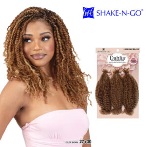 SHAKE-N-GO DAHLIA - AFRO KINKY BULK 16"