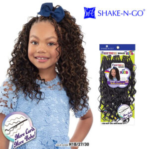 SHAKE-N-GO FB KIDS-DEEP CURL BOHO BRAIDS 10"