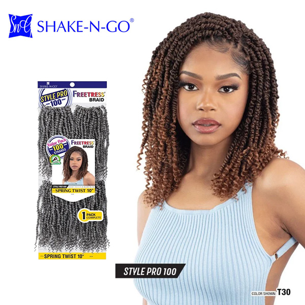 SHAKE-N-GO STYLE PRO 100 - SPRING TWIST 10"