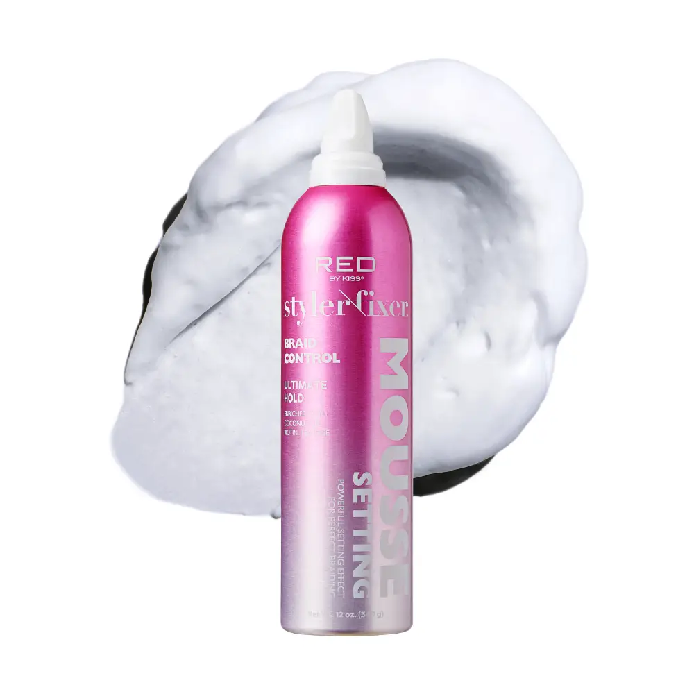 RED BY KISS Styler Fixer Frizz Control Setting Mousse - Image 3