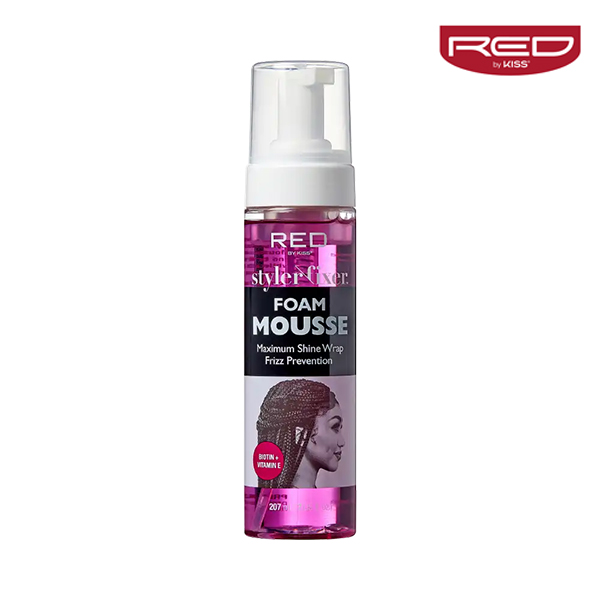 RED BY KISS Styler Fixer Foam Mousse Biotin & Vitamin E