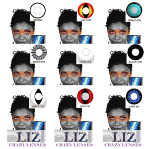 LIZ EYE COLOR COSTUME CONTACT LENSES