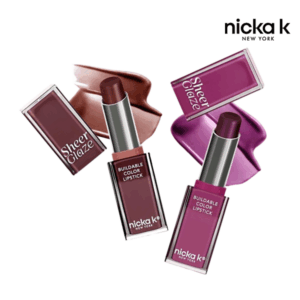 NICKA K Sheer Glaze Lipstick