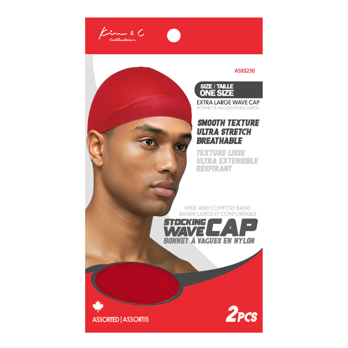 Kim & C Stocking Wave Cap 2pcs - Image 4