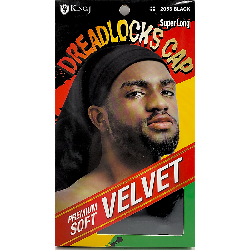 King J DREADLOCKS CAP VELVET - SUPER LONG