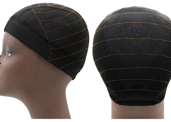 QFITT WIG CAP GUIDELINE MESH DOME #5301 BLACK - Image 3