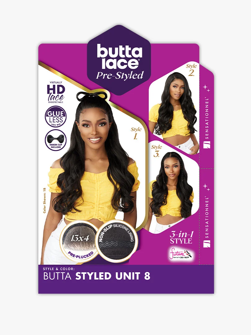 Sensationnel BUTTA STYLED LACE WIG - UNIT 8 - Image 4