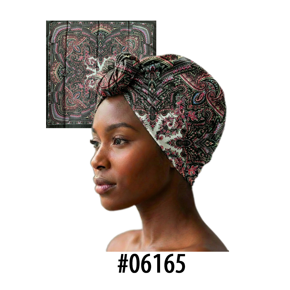 BEAUTY TOWN SILKY SATIN SCARF 35" - #06165 - Image 3