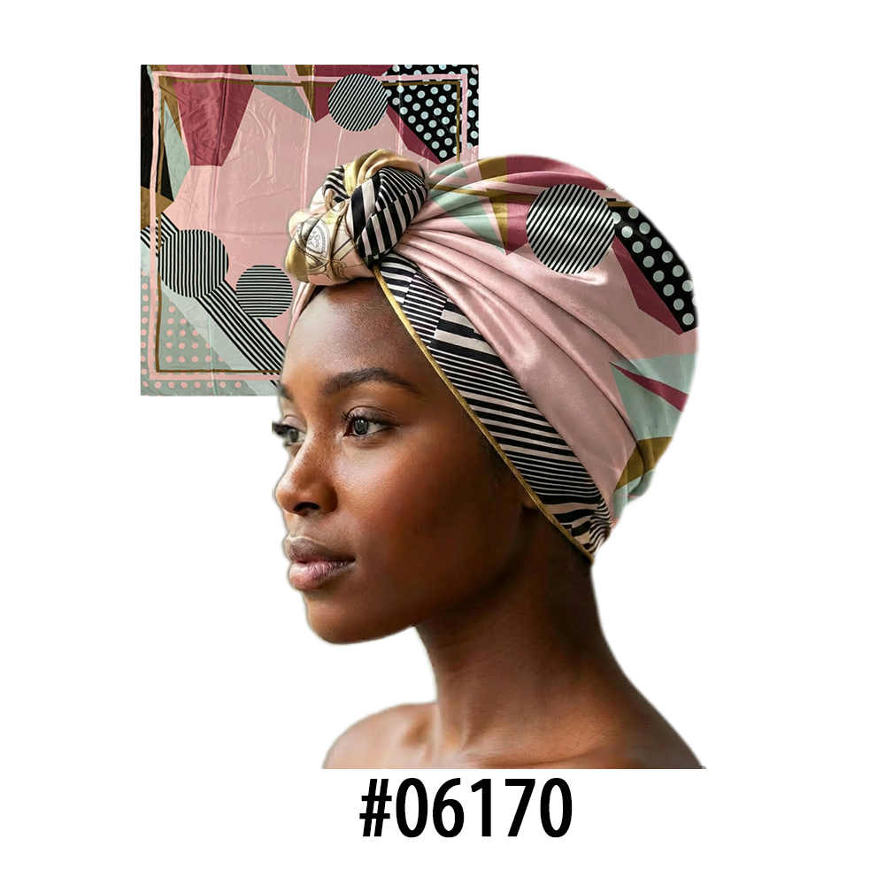 BEAUTY TOWN SILKY SATIN SCARF 35" - #06170 - Image 3