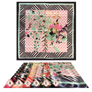 BEAUTY TOWN SILKY SATIN SCARF 35" - #06192