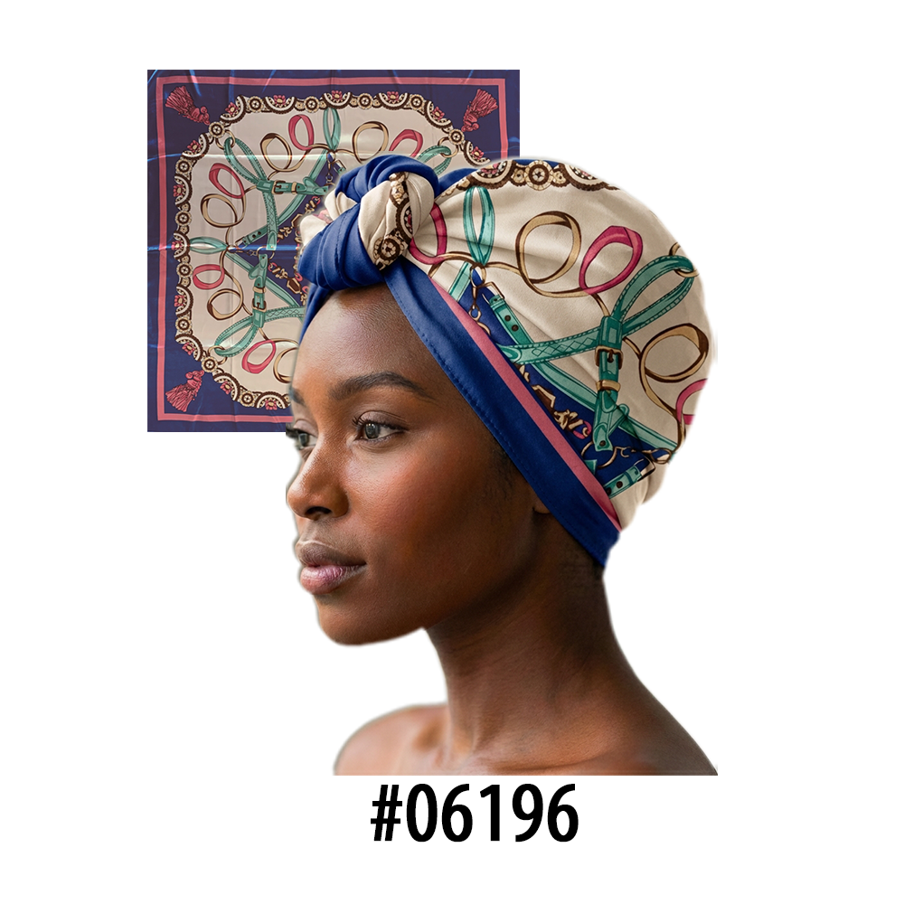 BEAUTY TOWN SILKY SATIN SCARF 35" - #06196 - Image 3